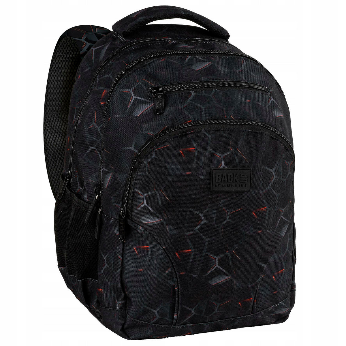 BACKUP ROOMY SCHOOL BACKPACK YOUTH TECHNO RED 30 L