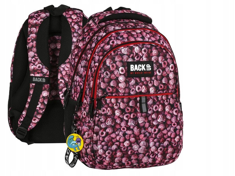 BACKUP SCHOOL BACKPACK GIRLS SWEET RASPBERRIES