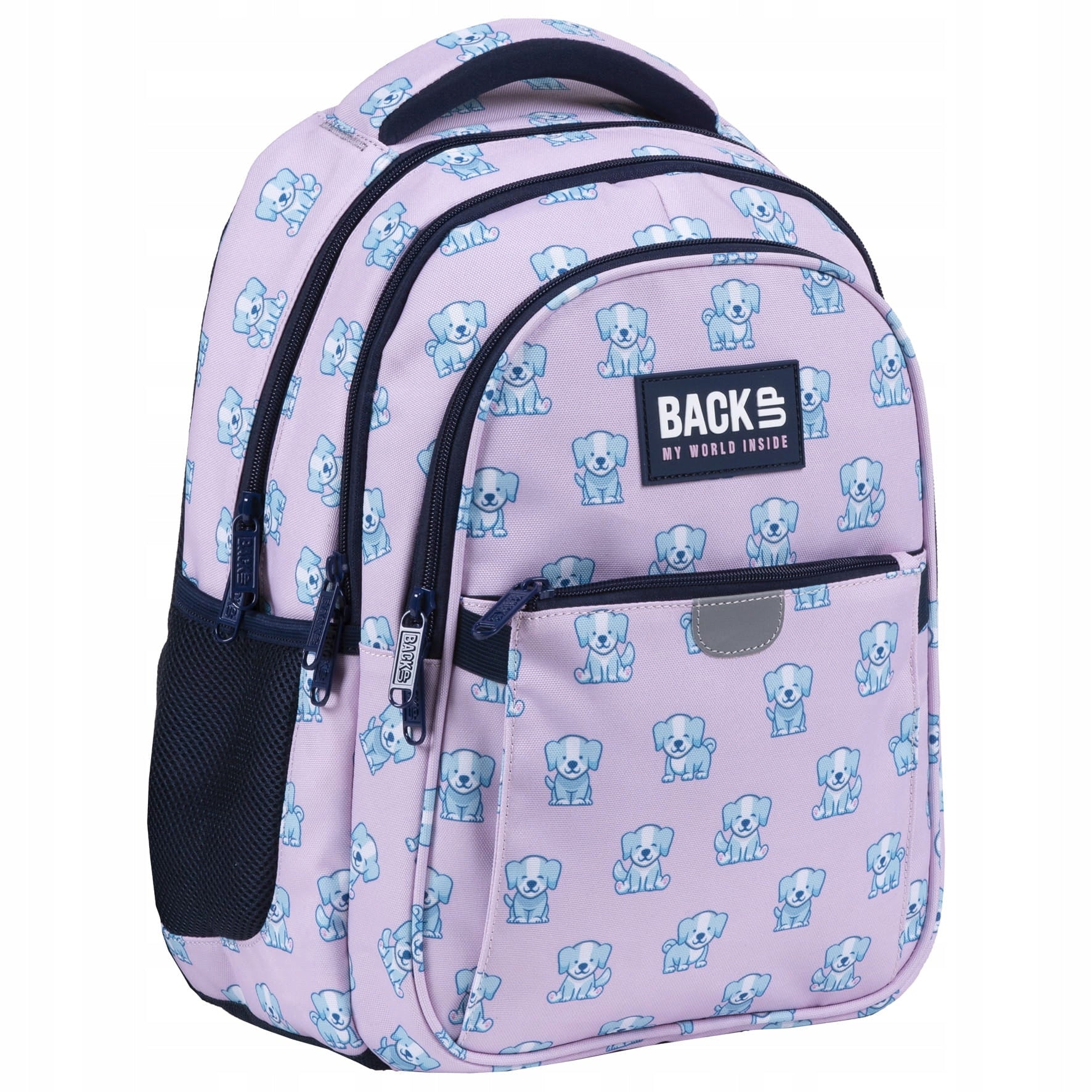 BACKUP SCHOOL BACKPACK for girls PASTEL DOG Manufacturer code PLB4P63