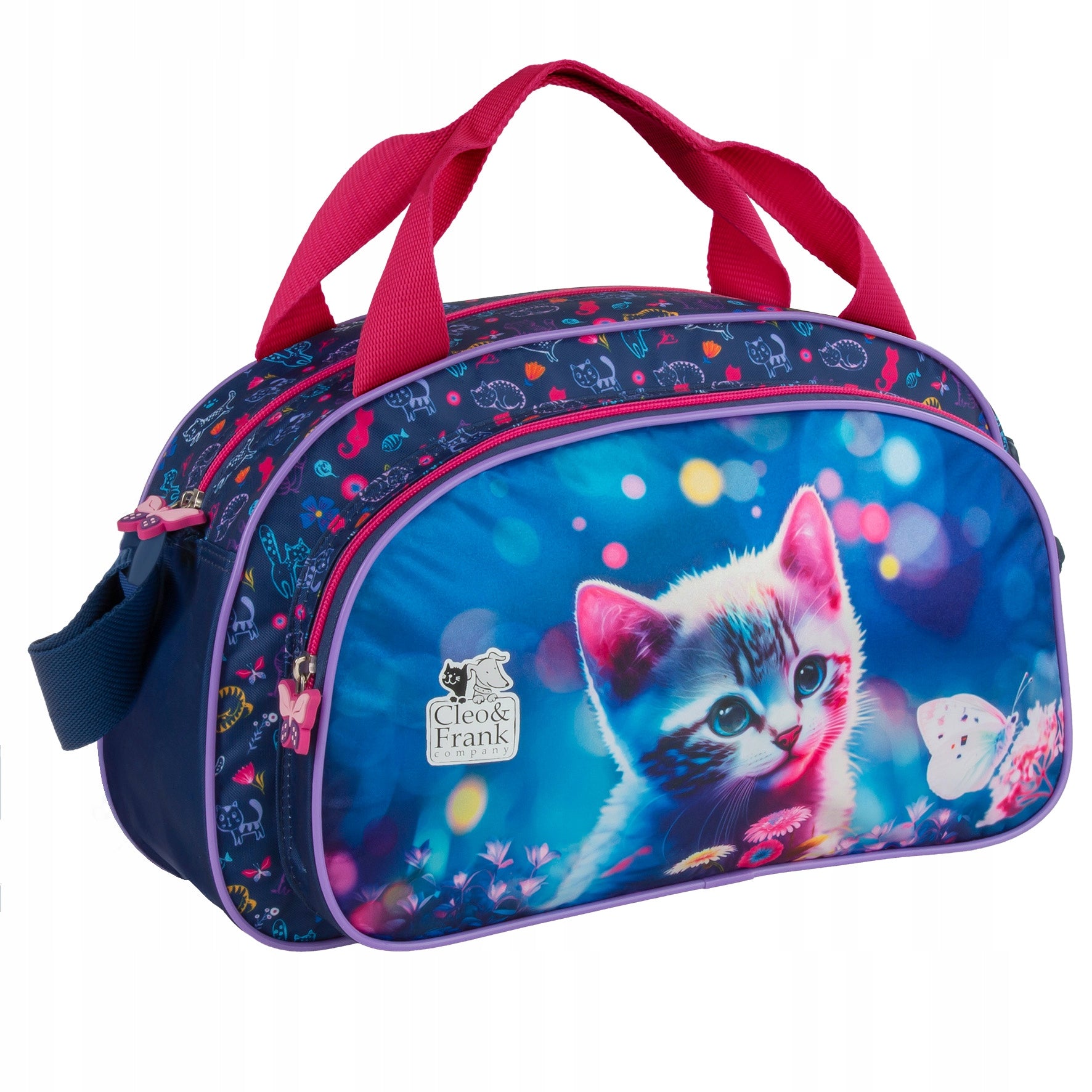 BACKUP TRAVEL BAG SPORTS POOL FOR GIRL CLEO FRANK CAT