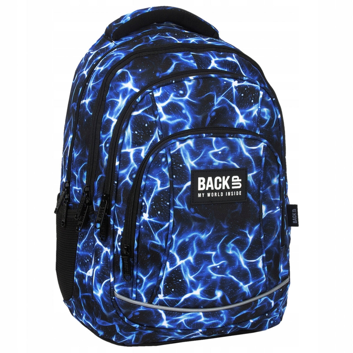 BACKUP YOUTH SCHOOL BACKPACK FOR SCHOOL SKY WATER BLUE Brand Back Up
