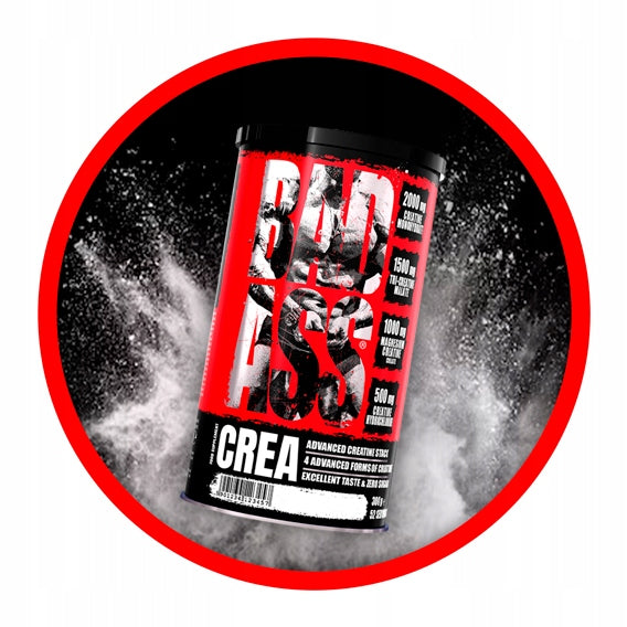 BAD ASS CREA 300g CREATNE STRONG CREATINE STACK CREATINE STRENGTH MUSCLE MASS Expiration date at least six months from the date of purchase