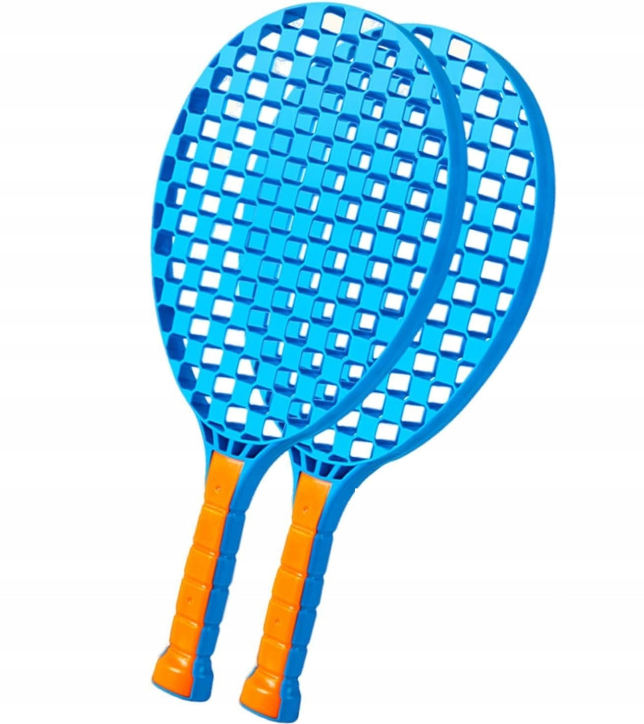 BADMINTON SET 37 CM BEACH RACKETS PADDLES SHUTTLECOCK + BALL EAN (GTIN) 5904326476363
