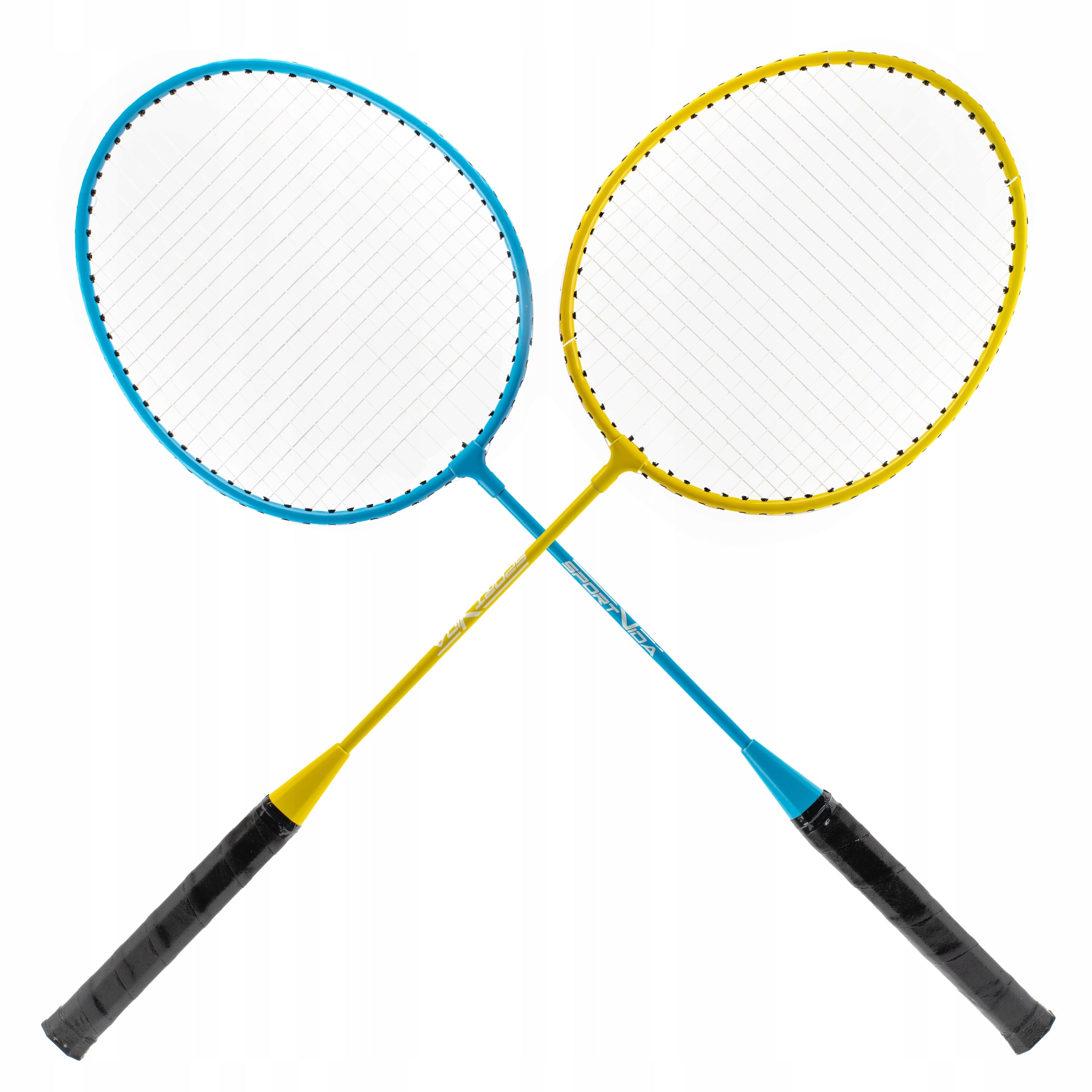BADMINTON SET 4 RACKETS 3 DARTS NET SPORTVIDA Model SV-SE0004
