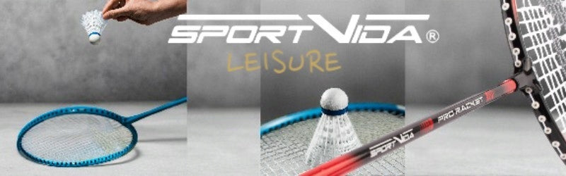 BADMINTON SET 4 RACKETS 3 DARTS NET SPORTVIDA Number of items in the set 8