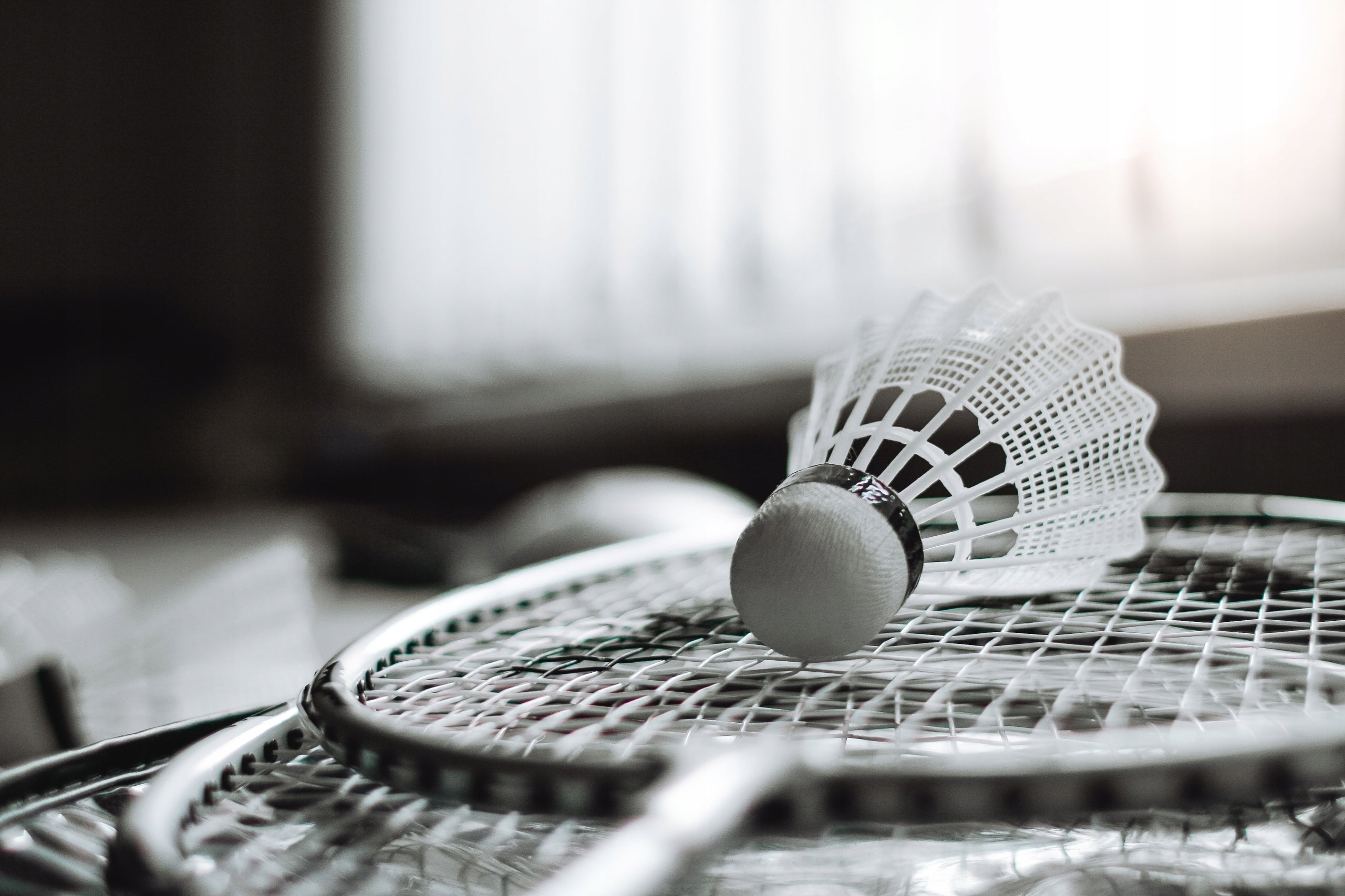 BADMINTON SET 4 RACKETS 3 SHUTTLECOCKS COVER SPORTVIDA EAN (GTIN) 5903949202991