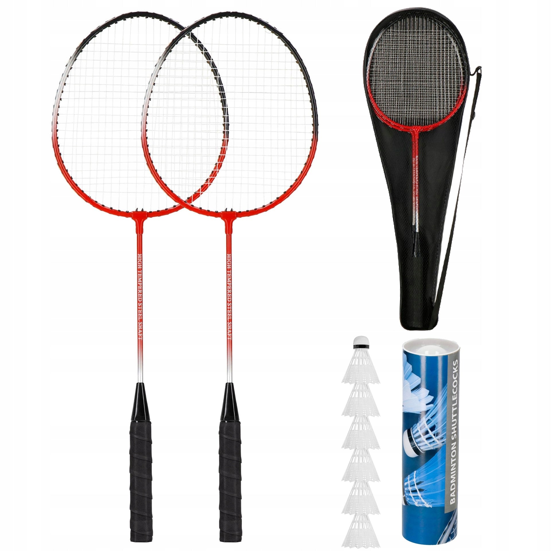 BADMINTON SET 9in1 RACKET PALETTES DARTS BADMINTON COVER Kind racket set with shuttlecock cover