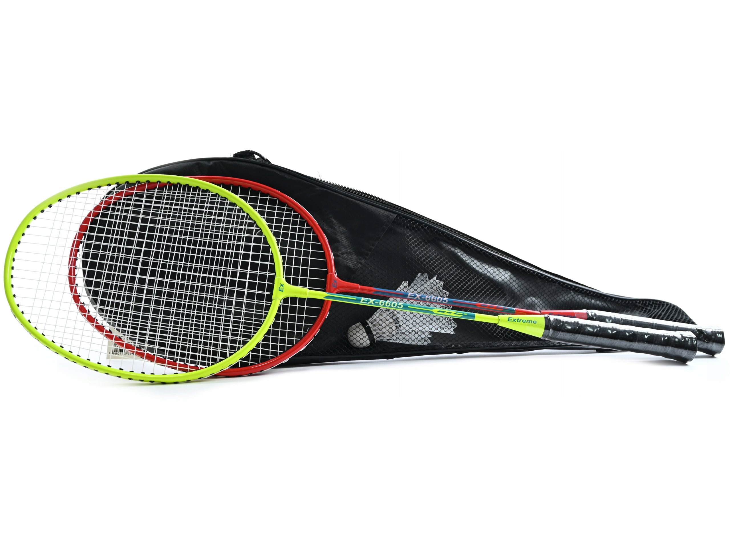 BADMINTON SET SHUTTLECOCK PADDLES