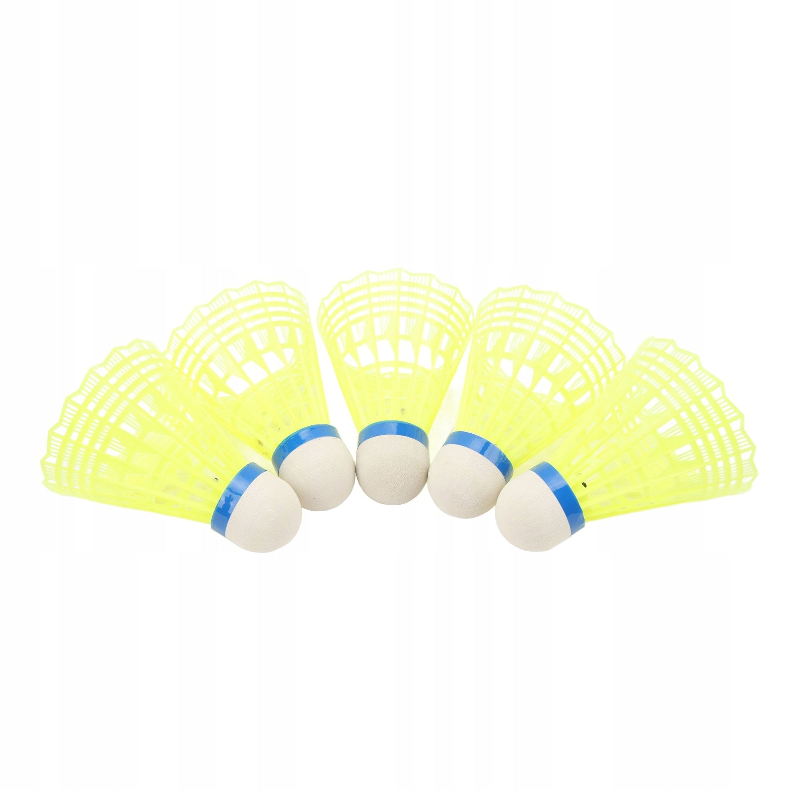 BADMINTON SHUTTLECOCKS NIGHT GLOWING BADMINTON GREEN 5PCS Kind shuttlecock
