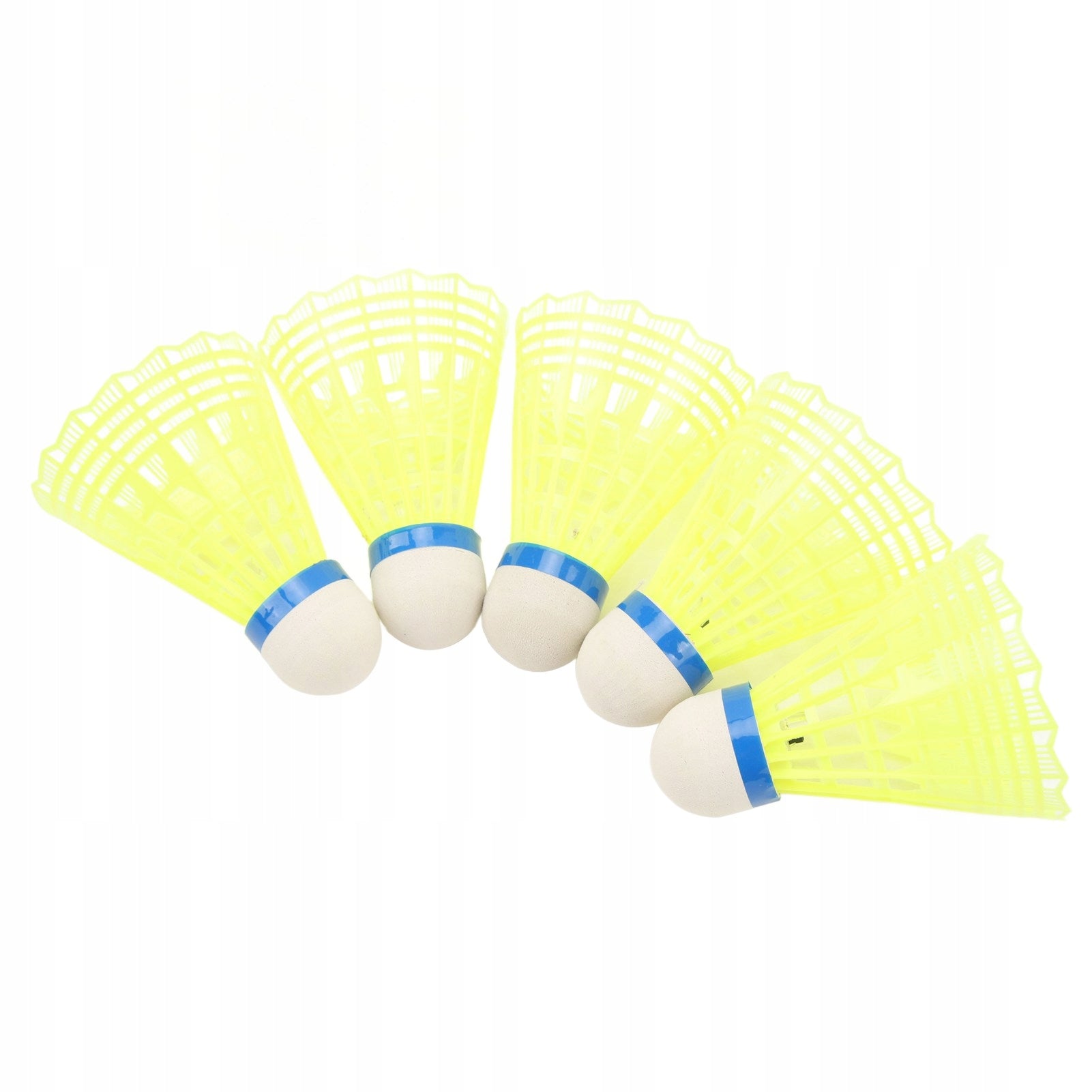 BADMINTON SHUTTLECOCKS NIGHT GLOWING BADMINTON GREEN 5PCS Number of items in the set 5