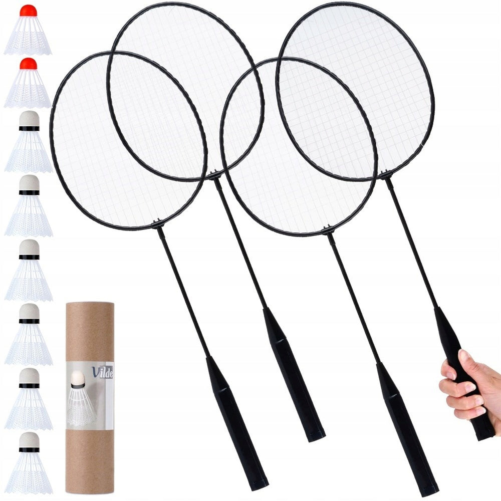 BADMINTON pallets rocket darts set of palettes for the game set XXL