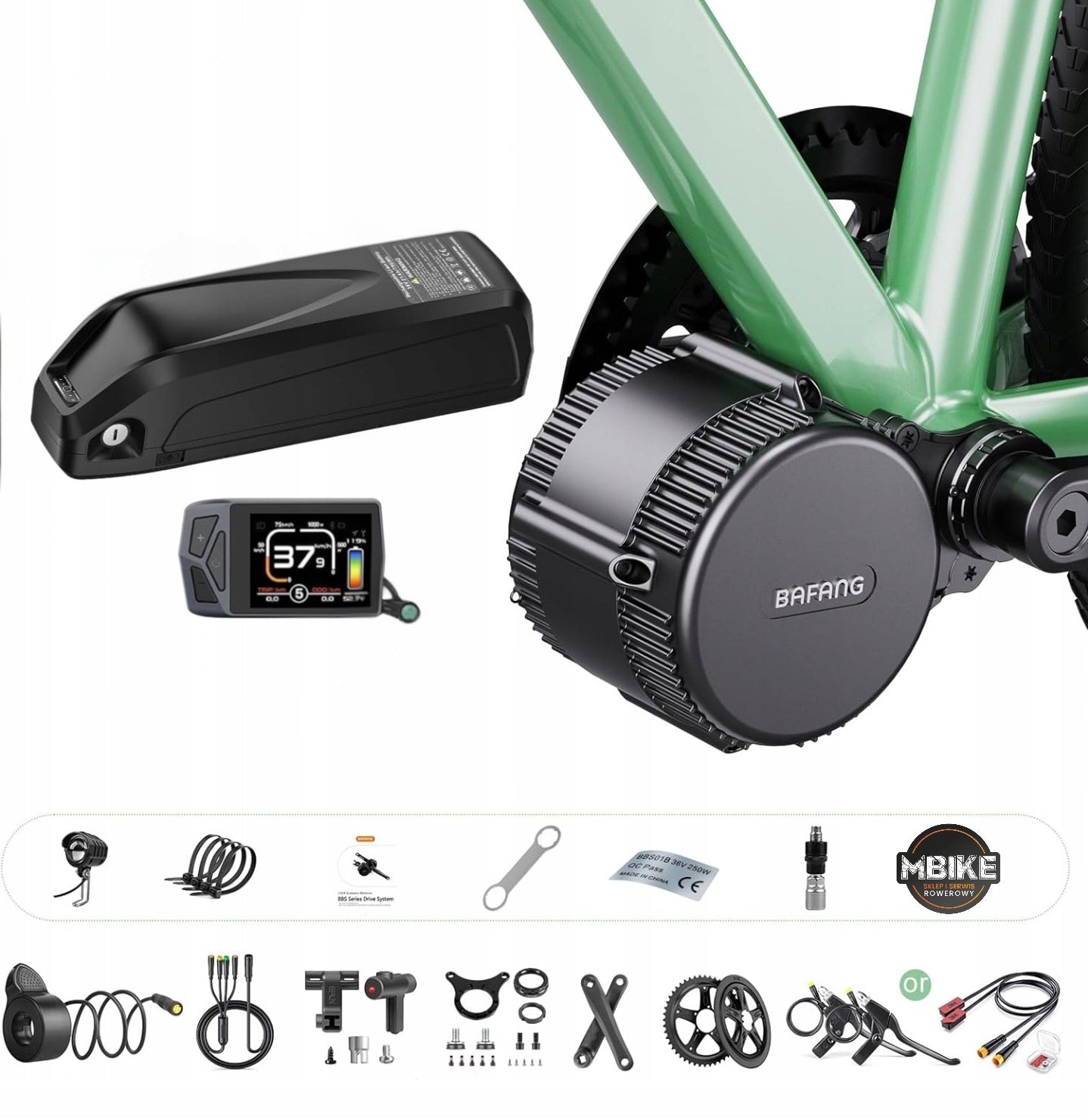 BAFANG ELECTRIC BIKE KIT 48V 750 IN 13AH