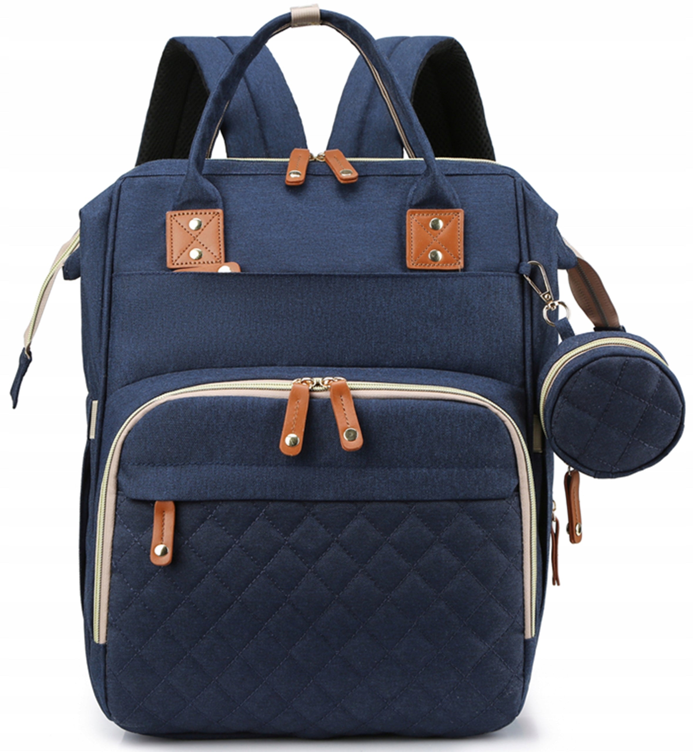 BAG BACKPACK ORGANIZER CHANGING TABLE FOR MOM FOR STROLLER 3IN1 NAVY HIT