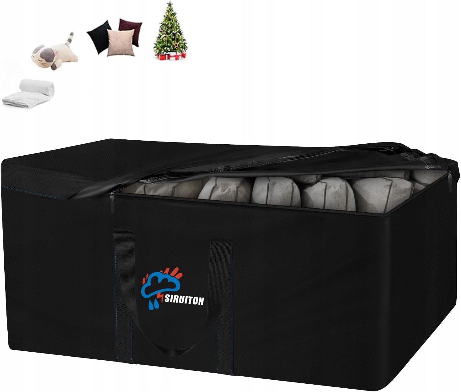 BAG COVER GARDEN CUSHION CASE TERRACE WATERPROOF 175x75 LARGE