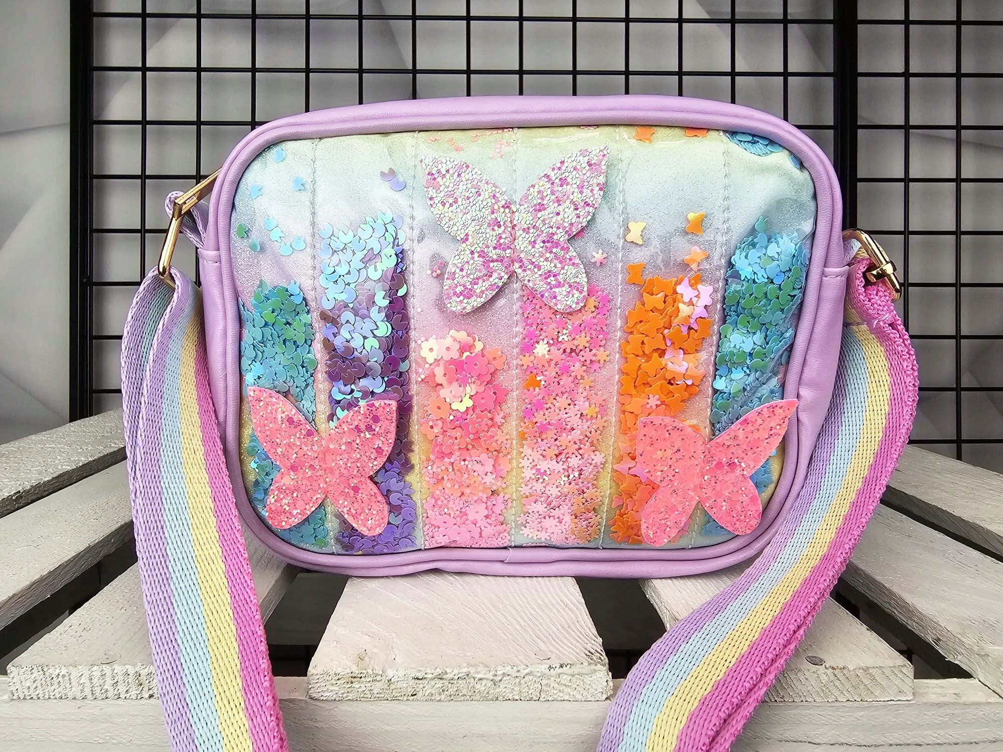 BAG FOR GIRLS PARTICLES BUTTERFLIES PURPLE EAN (GTIN) 5904302112995