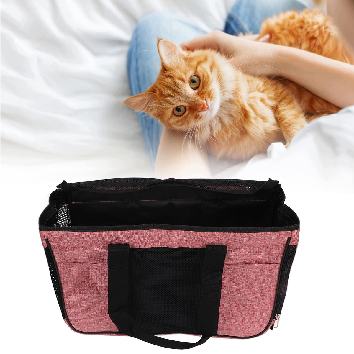BAG FOR KATA PORTABLE BREATHABLE PINK-BLACK Packaging status original