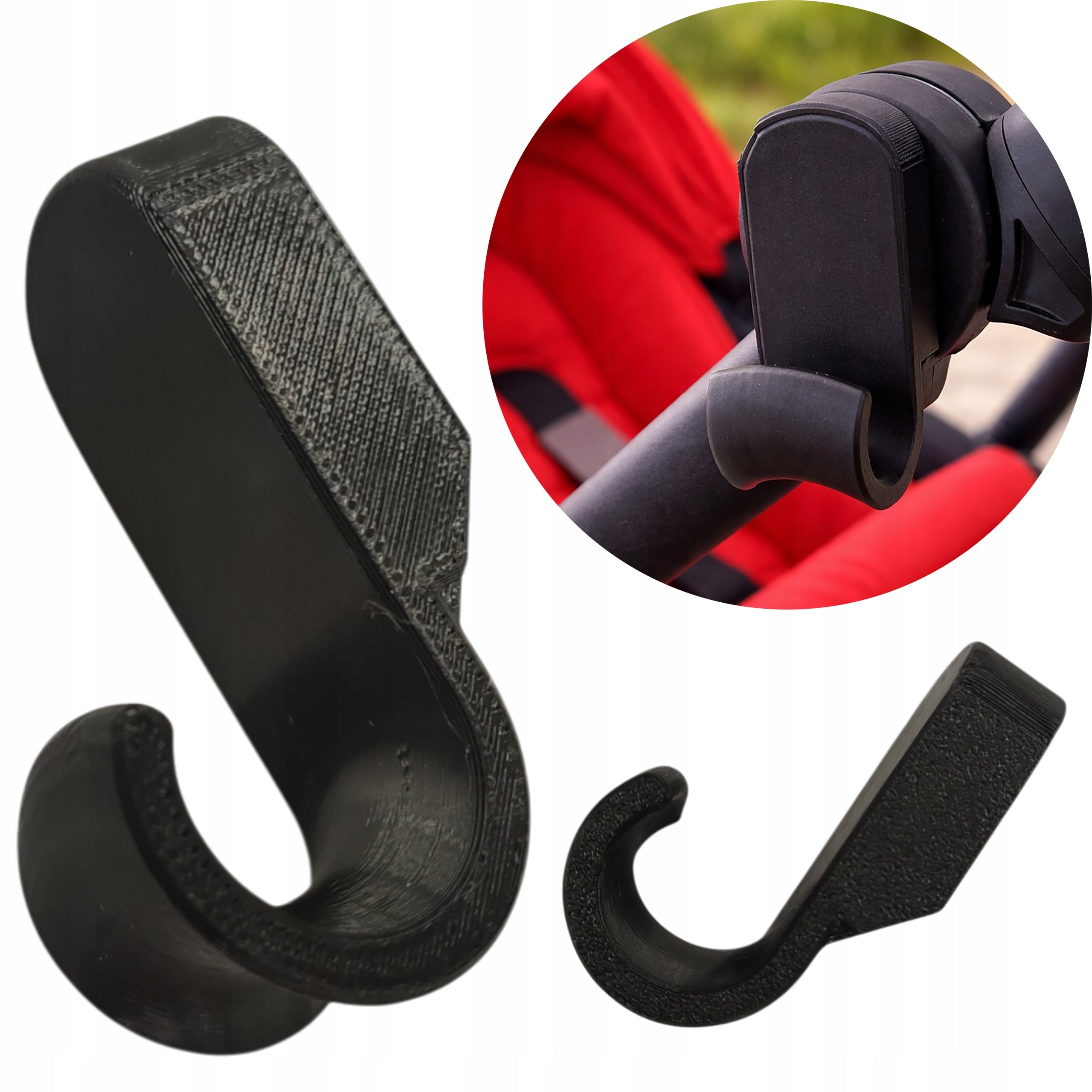 BAG HOLDER SHOPPING BLACK FOR TROLLEY CYBEX AKCESORIA SOLID