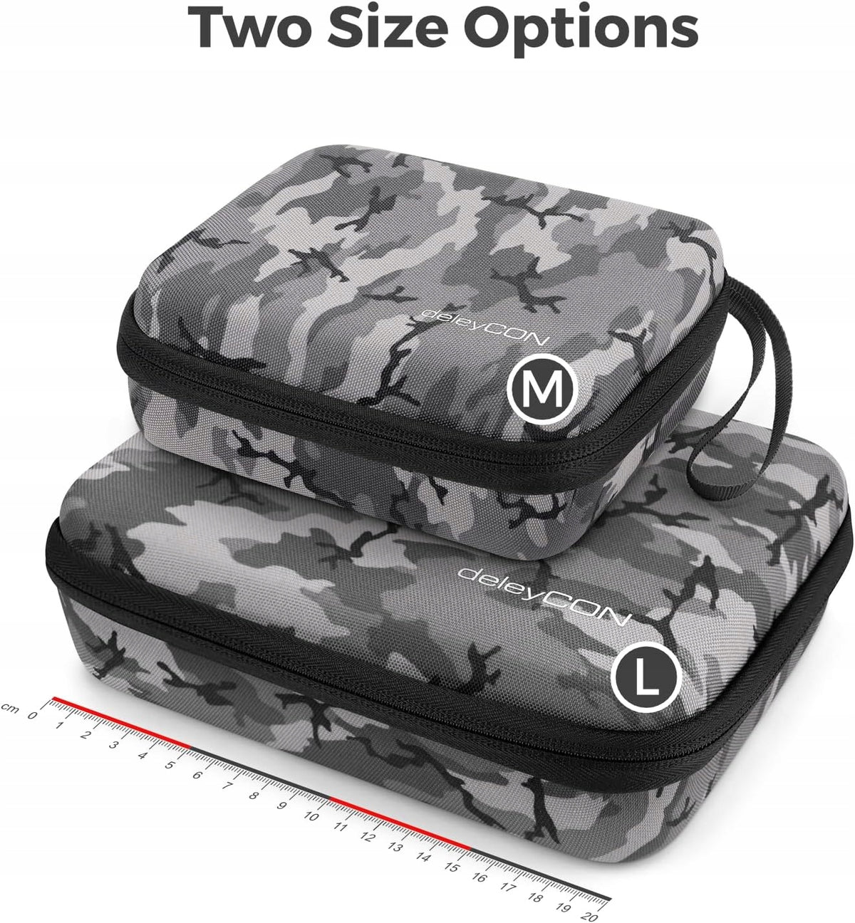 BAG ORGANIZER HARDCASE FELT M CAMOUFLAGE FOR ACCESSORIES Color transparent