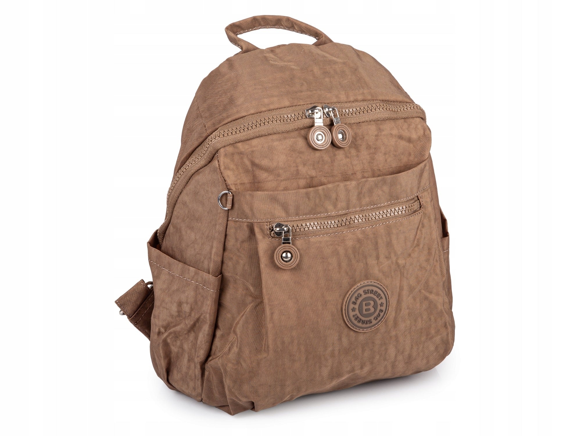 BAG STREET city backpack brown