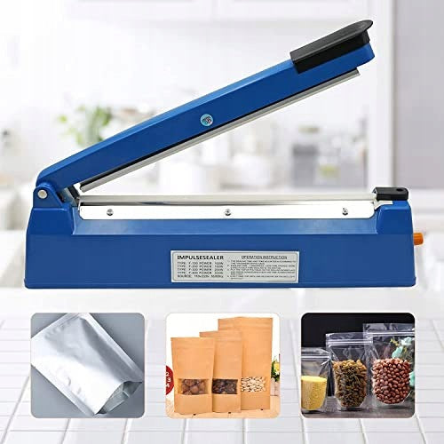 BAG WELDING MACHINE 200 MM FOIL PULSE PP PE 220V plastic Thickness 1 μ