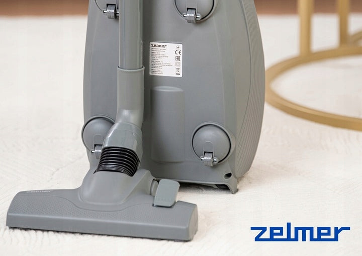 BAGGED VACUUM CLEANER ZELMER TOMEK TRADITIONAL HEPA FILTER ULTRA QUIET 64dB 800W Manufacturer code ZVC704