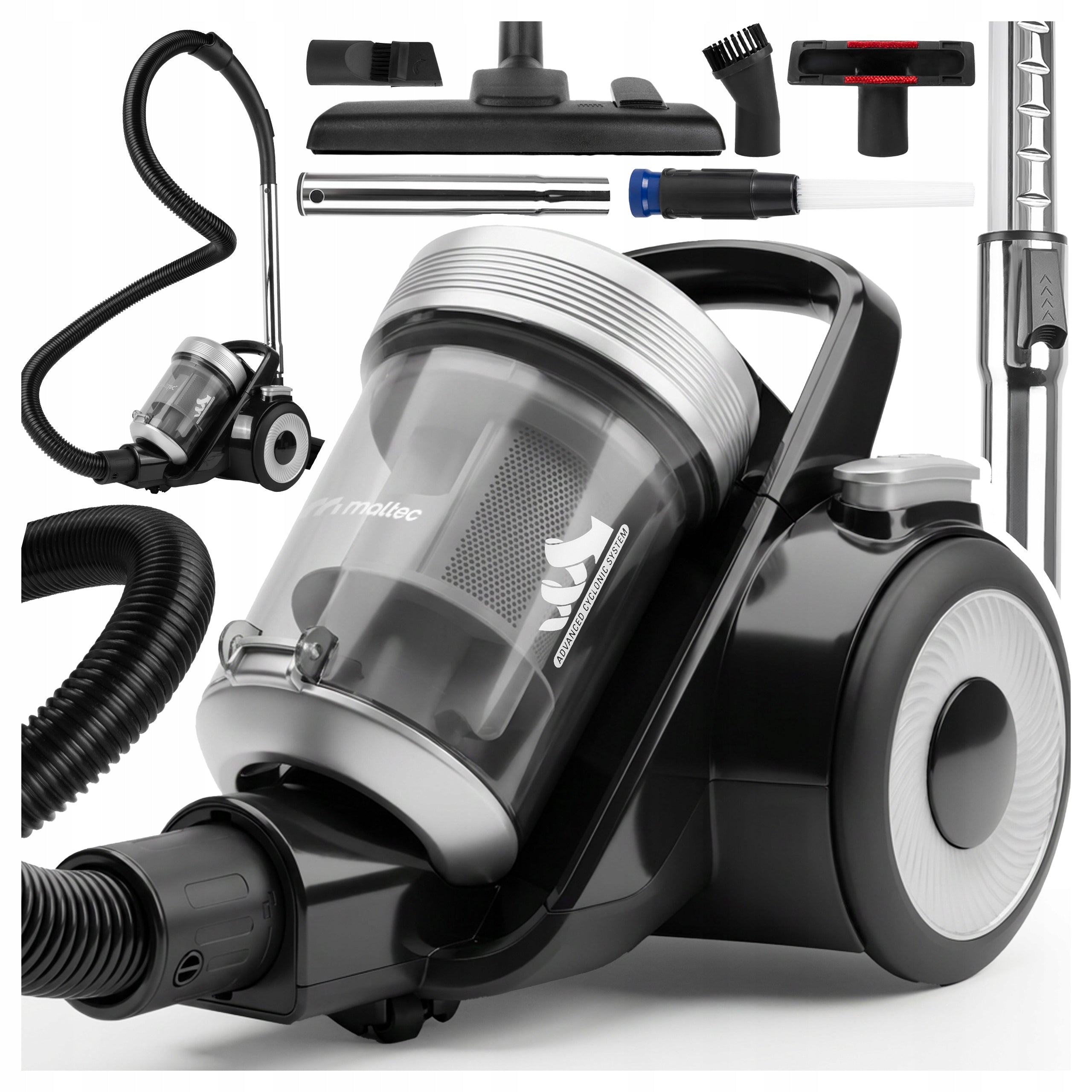 BAGLESS VACUUM CLEANER CYCLONE HOUSEHOLD HEPA 12in1 4000W SMALL STRONG LIGHTWEIGHT