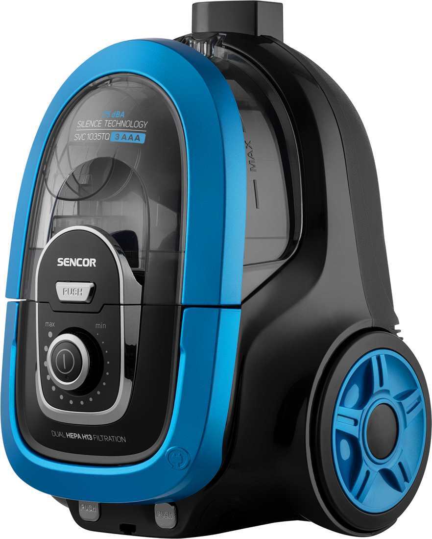 BAGLESS VACUUM CLEANER SENCOR SVC 1035TQ 3AAA Power rating 750 W