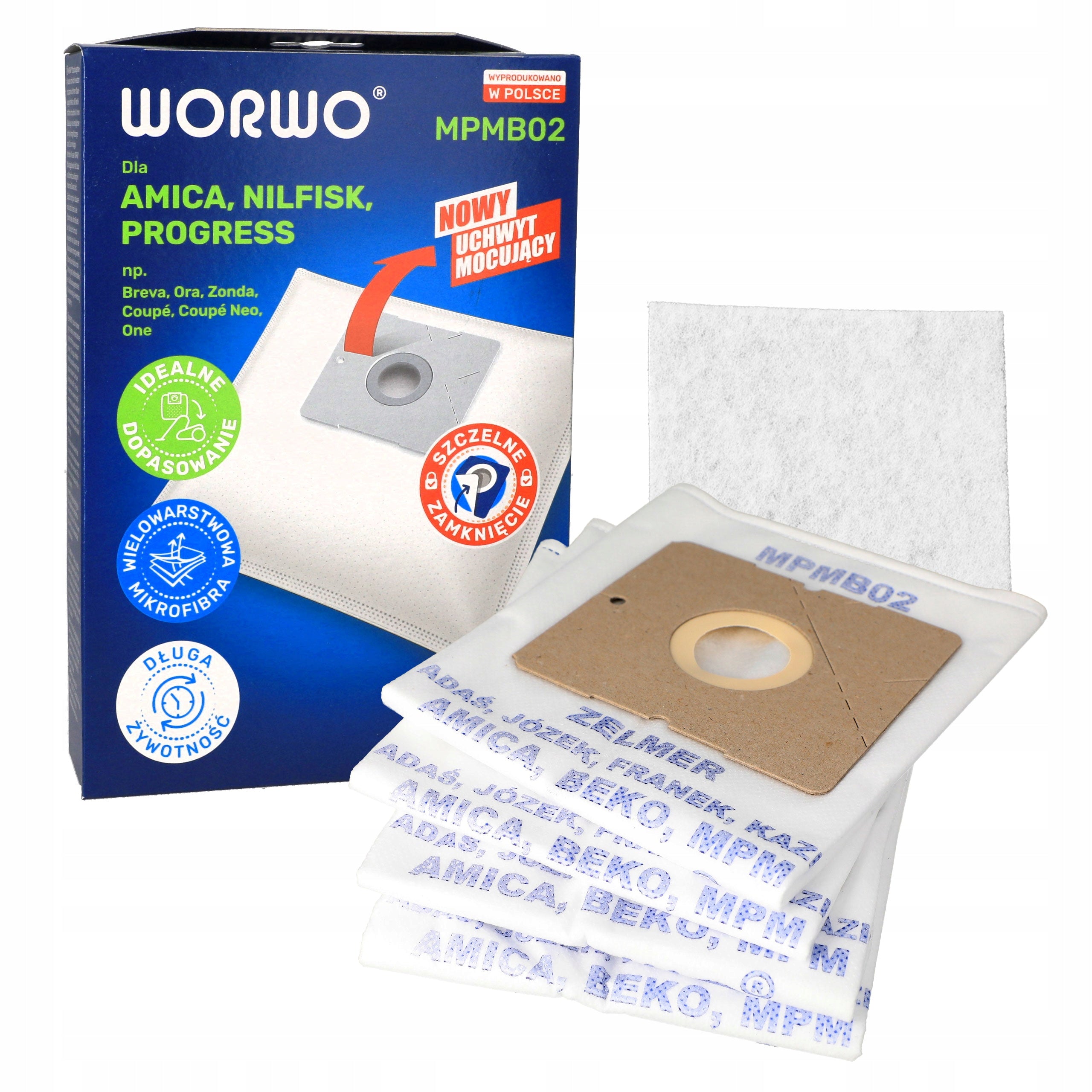 BAGS FOR AMICA ORA BAGIO YUGO SURAZO ZEPHYR 12PCS Packaging status original