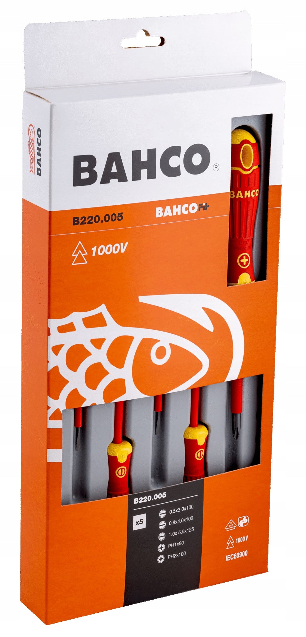 Bahco 5 Schraubendrehersatz B220.005 