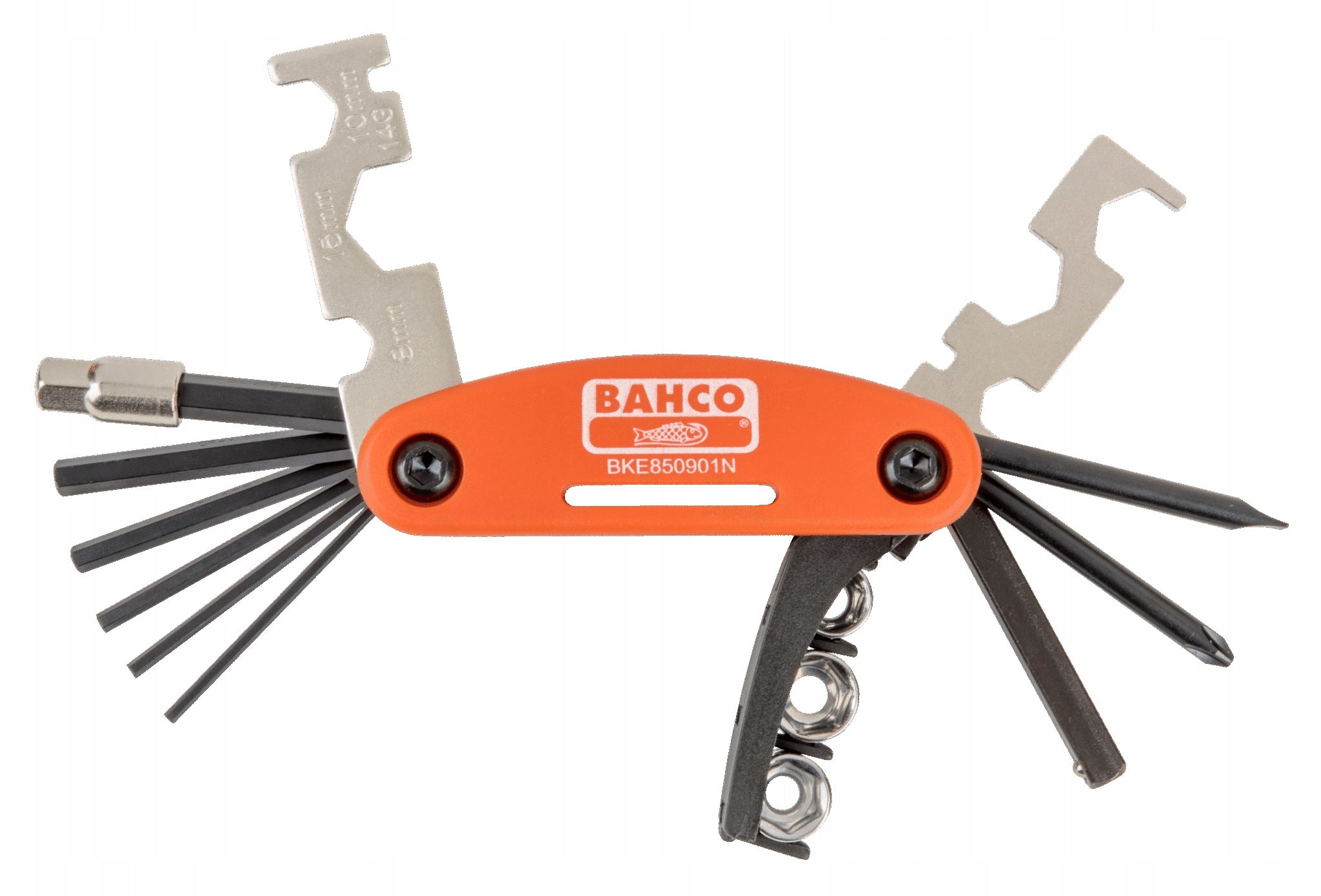 BAHCO BKE850901N BICYCLE KEYS 17 TOOLS Brand Bahco