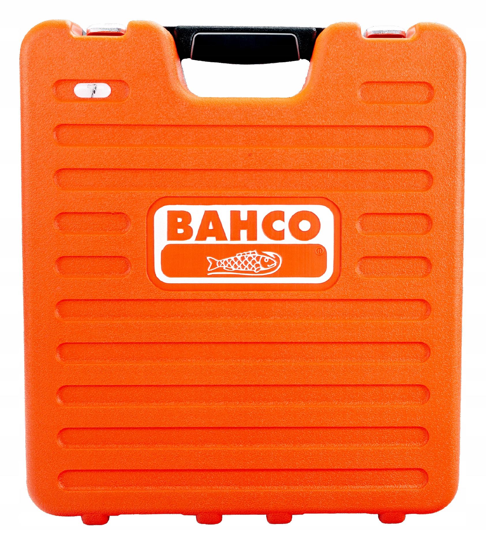BAHCO S103 SET OF 1/4'' AND 1/2'' TOOLS + KEYS 103 elements Product weight with unit packaging 9.075 kg