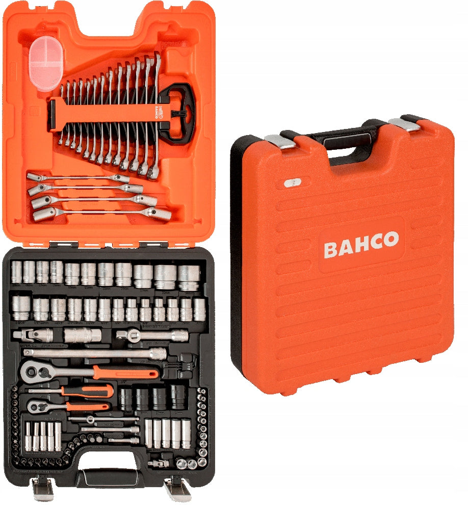 BAHCO S106 TOOL SET 106 pcs 1/4'' and 1/2''
