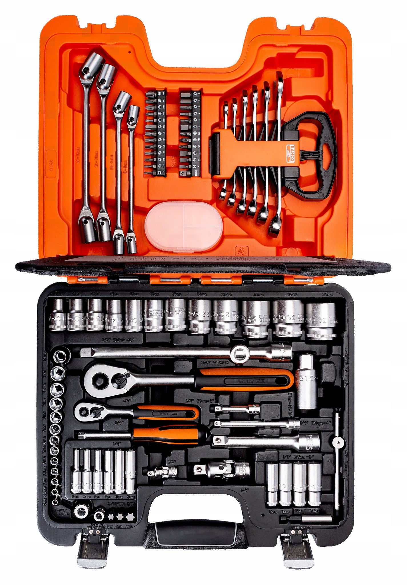 BAHCO WRENCH SET 91el 1/2" / 1/4" BAHS910