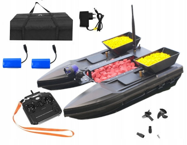 BAIT BOAT CATAMARAN PROFESSIONAL 2X AKU.