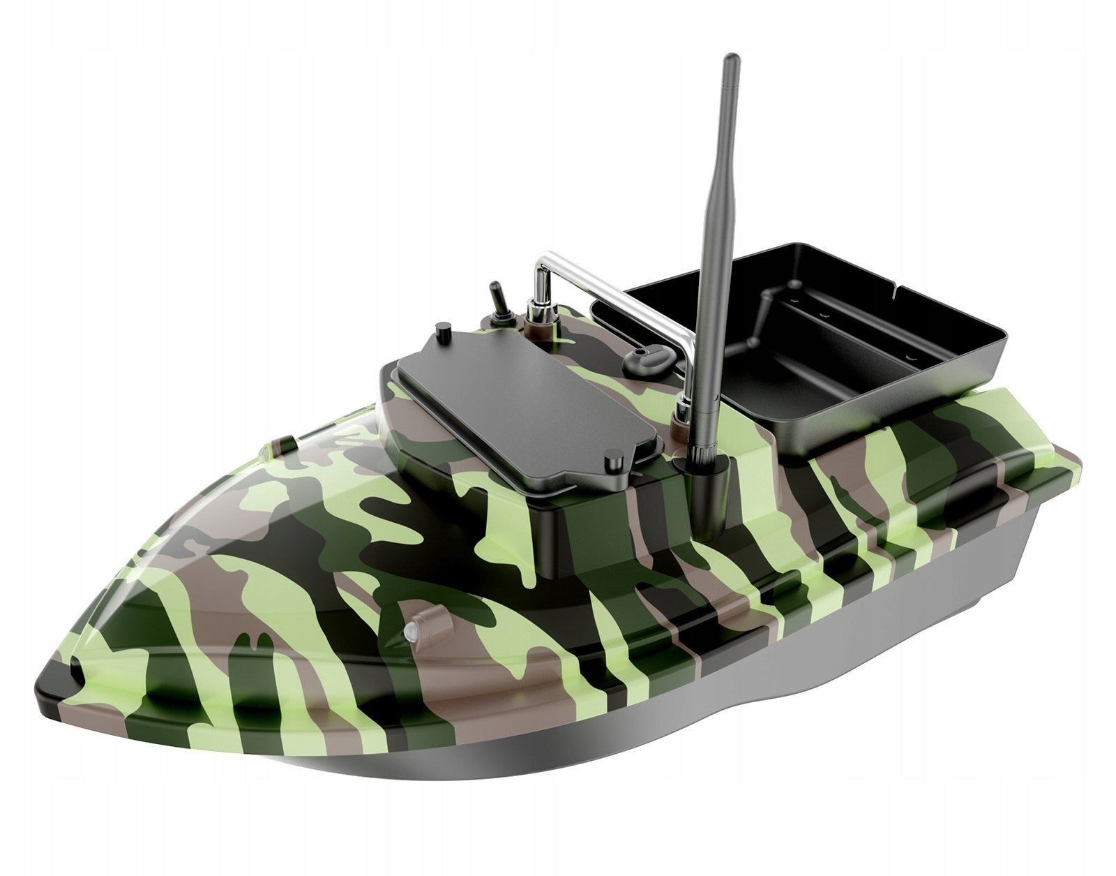 BAIT BOAT CONTROLLED RANGE 500 M, 2 KG LOAD CAPACITY FISHING BOAT Range 500 m