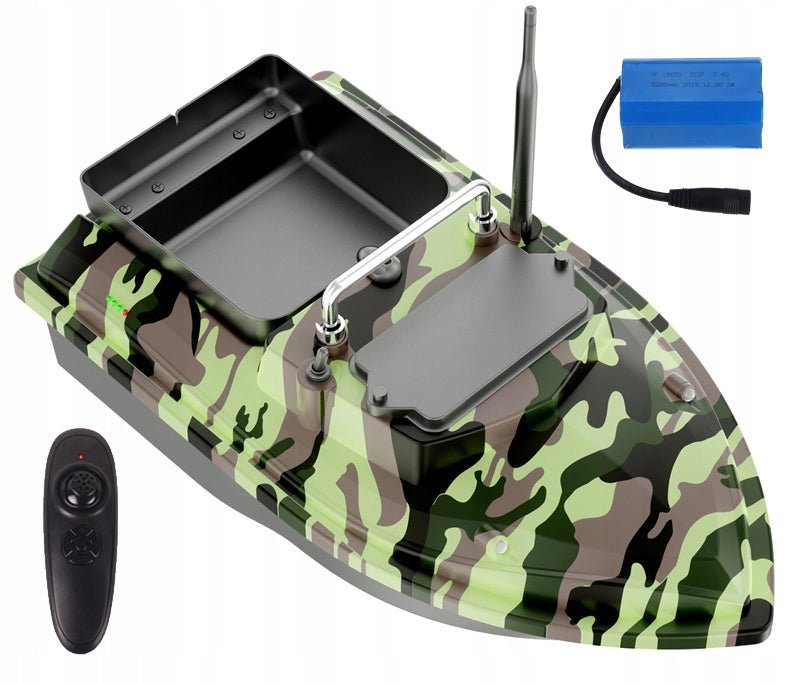 BAIT BOAT CONTROLLED RANGE 500 M, 2 KG LOAD CAPACITY FISHING BOAT