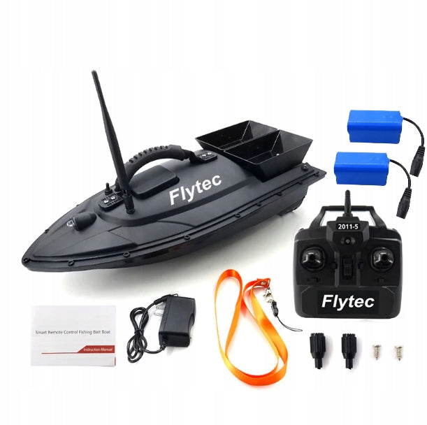 BAIT BOAT FLYTEC 2 BATTERIES!!! + BAG!!!