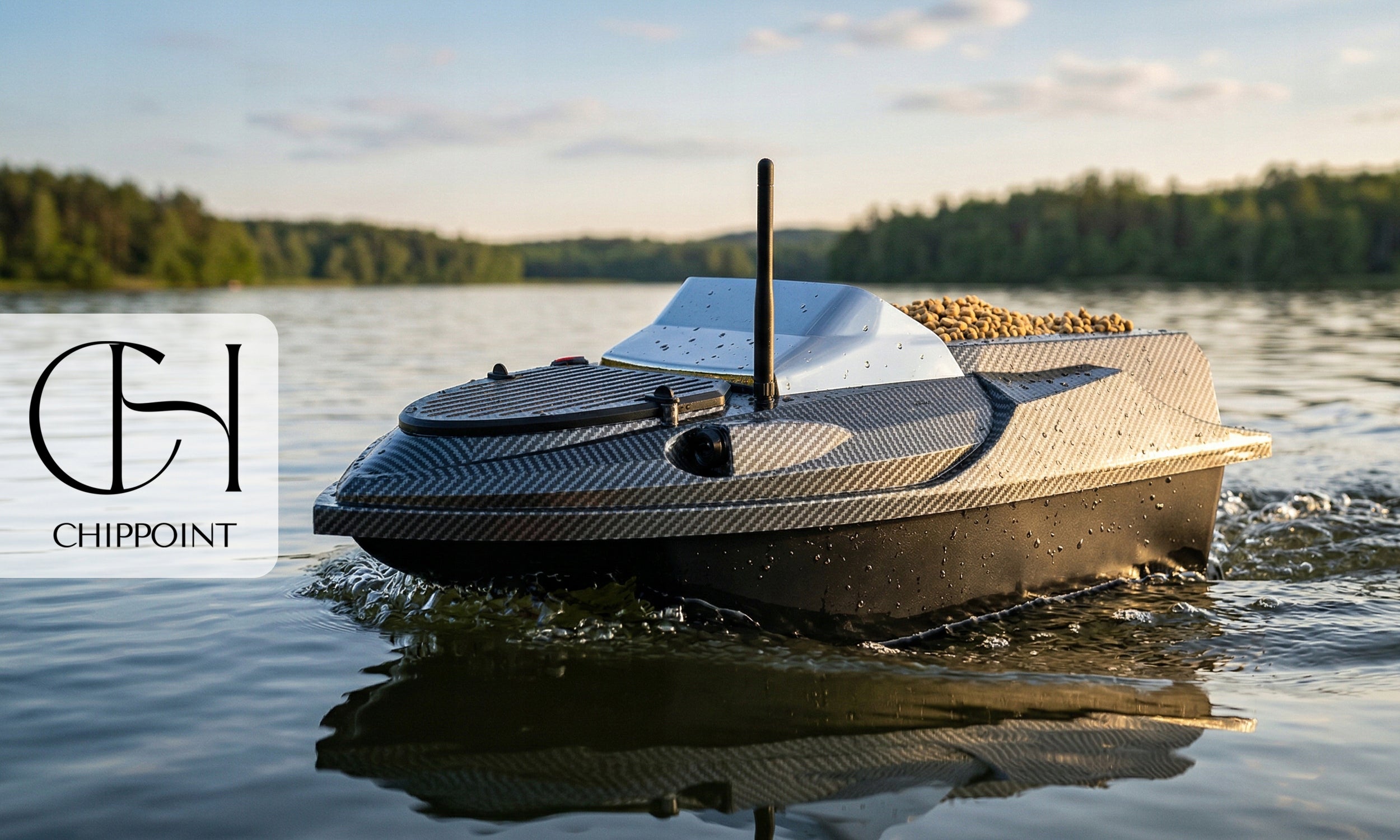 BAIT BOAT FLYTEC SONAR 800m V080 GPS 20000mAh 15km/ h PLUS BAG Brand Flytec
