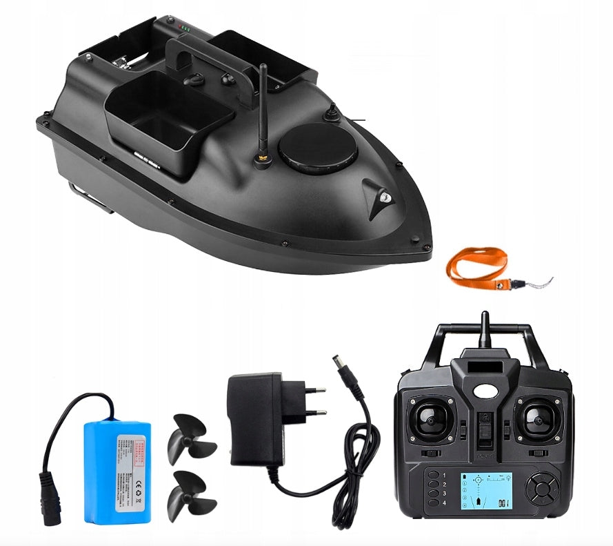 BAIT BOAT FLYTEC V010 GPS, 3 TANKS, 500m, 12000mAh LED BATTERY