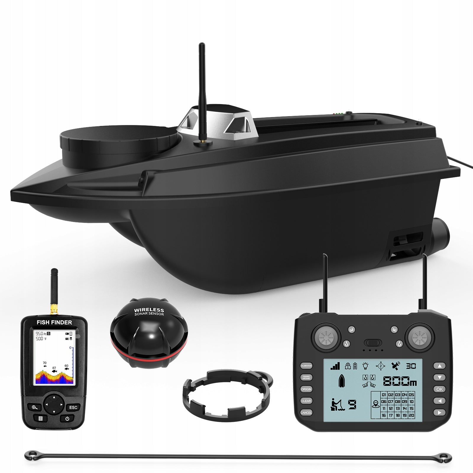 BAIT BOAT FLYTEC V030 GPS BATTERY 20000mAh, SONAR, BAG 15km/h EAN (GTIN) 5907085524917