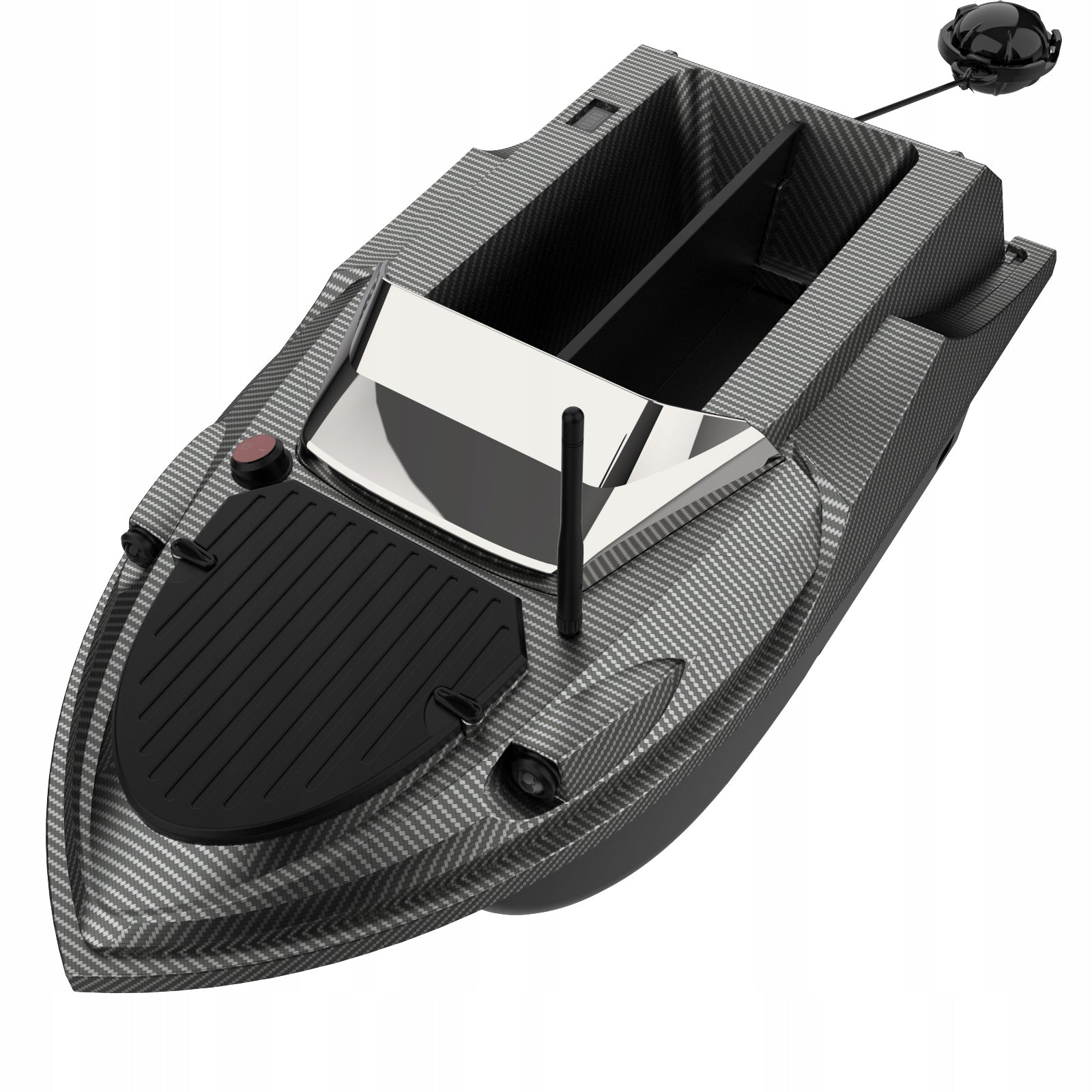 BAIT BOAT FLYTEC V080 GPS 2 X BATTERY 20000mah - SONAR, BAG Packaging status original