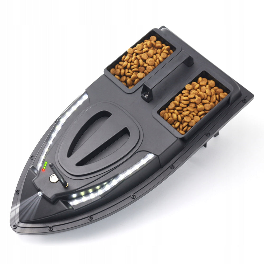BAIT BOAT FLYTEC V700 Fishing Boat 500m BATTERY 12000mAh LED 6 km/h Brand Flytec