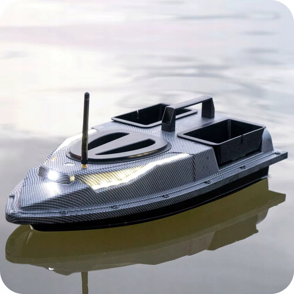BAIT BOAT GPS 500m 12000mAh 2KG 2 CHAMBERS 2 MOTORS AUTOPILOT LIGHT Manufacturer code ŁÓDKA DO NĘCENIA DO ZANĘTY