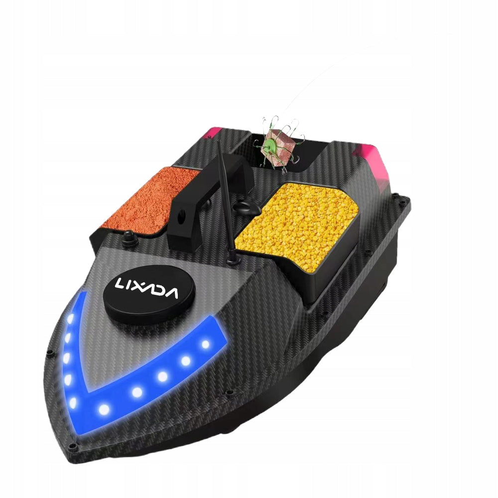 BAIT BOAT LIXADA D20 CARBON 600M GPS ECHO SOUNDER 2XACCUMULATOR 12000mah Brand Lixada