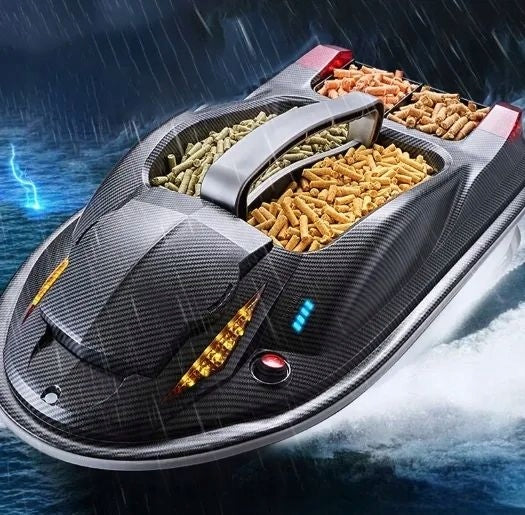 BAIT BOAT REMOTE CONTROLLED FISHING BOAT LARGE 3,5KG 3 CHAMBERS Manufacturer code 817 bez gps