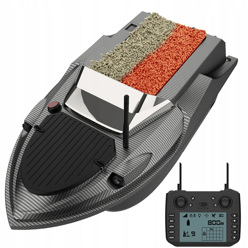 BAIT BOAT WITH GPS FLYTEC V080 800M 3 KG LOAD CAPACITY AUTOPILOT BOAT Packaging status original