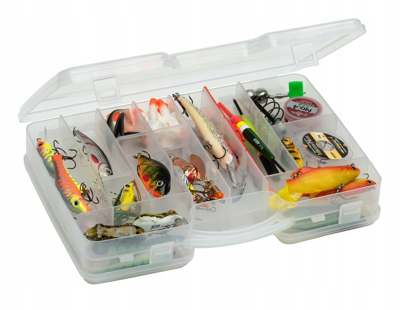 BAIT BOX WOBBLERS SHEET METAL RH-100 29x20x7cm DOUBLE-SIDED
