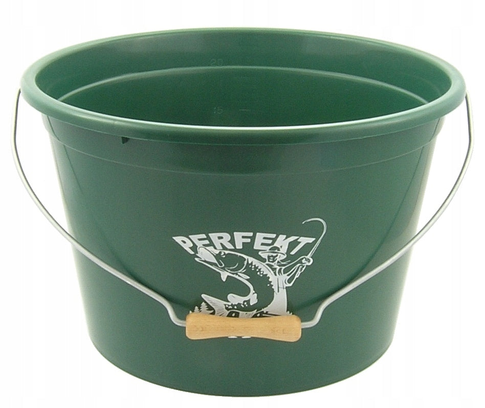 BAIT BUCKET with measuring cup 25 L Brand Perfekt