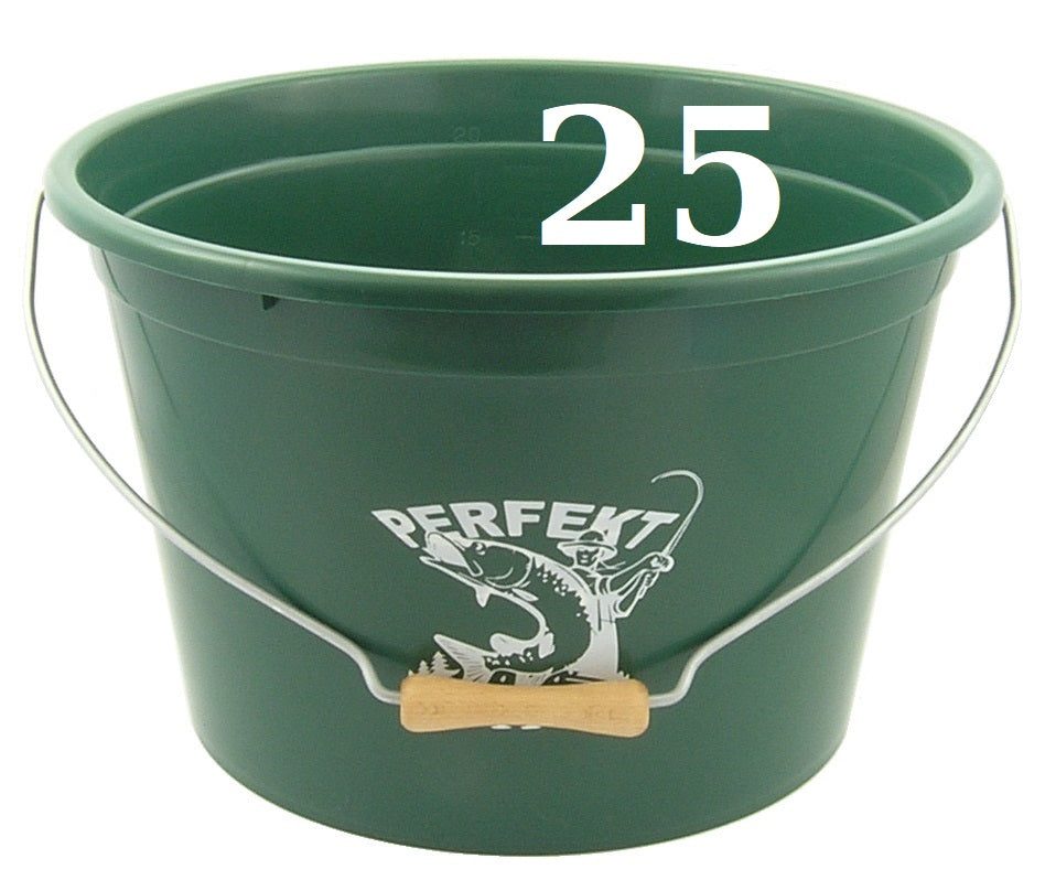 BAIT BUCKET with measuring cup 25 L