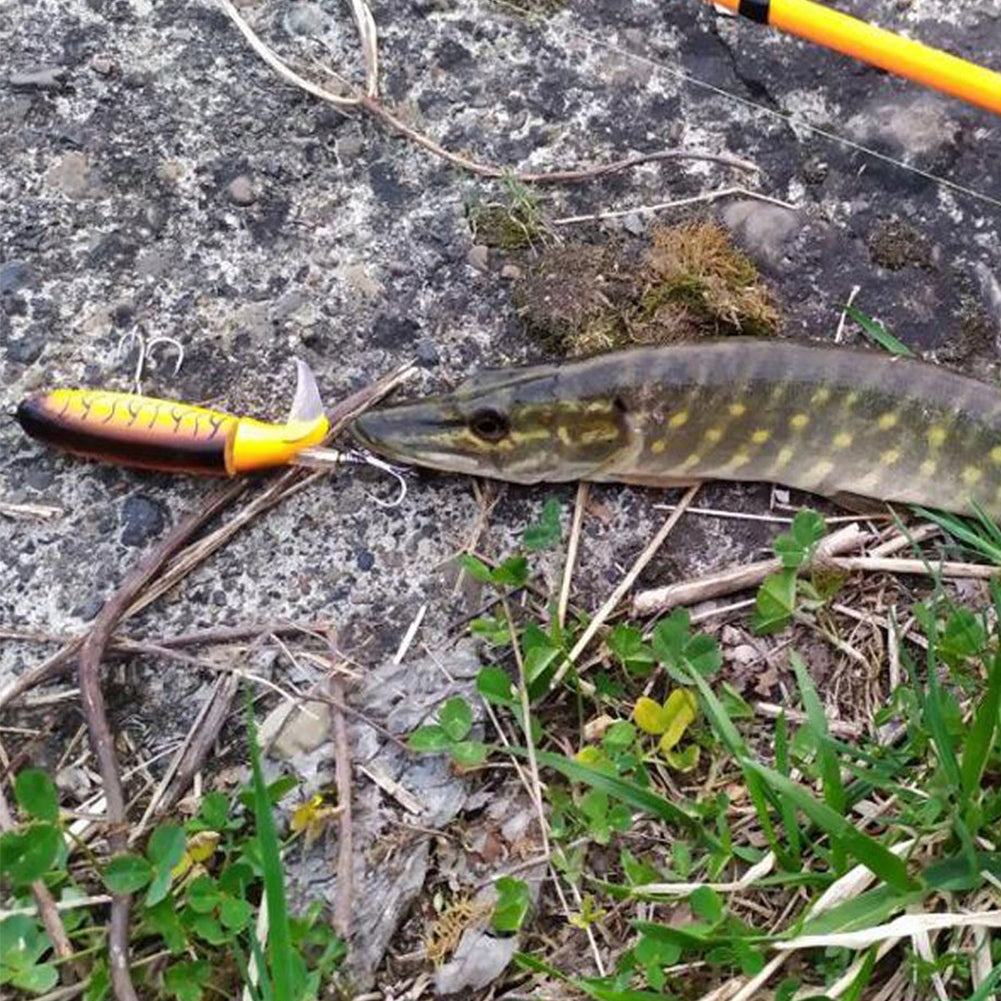 BAIT POPPER FLOPPER PIKE WOBBLER SUM PIKE ZANDER 06 10 CM Number of pieces 1 pcs
